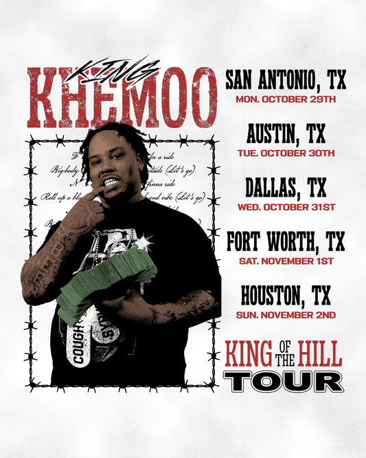 KING KHEMOO KOTH TOUR TEE (WHITE)